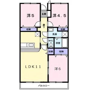 ルミエール【2階】の間取り