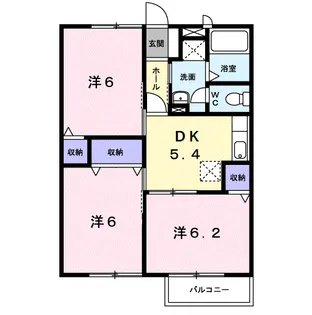 ノールセゾン I【2階】の間取り