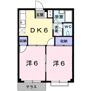 プラネット Ⅰ【1階】の間取り