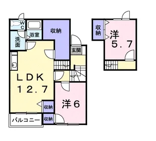 デイブレイク・T【2階】の間取り