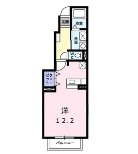ネオ・チェリッシュⅠ【1階】の間取り