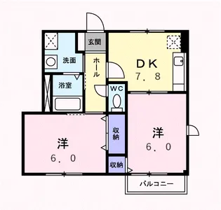 ファースト【1階】の間取り