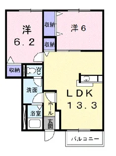 ノイ【1階】の間取り