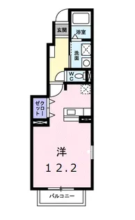 ネオ・チェリッシュⅡ【1階】の間取り