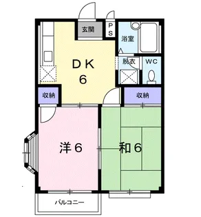 プラネット Ⅱ【2階】の間取り