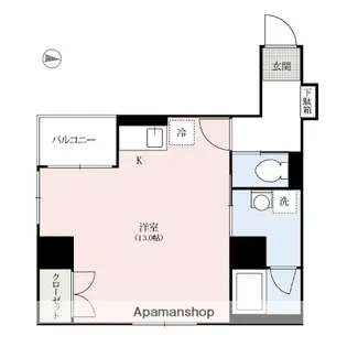 ハミングバード【2階】の間取り