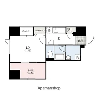 CERCHIO RAKAN【4階】の間取り