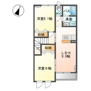 シャトー・カルム【00202号室】の間取り