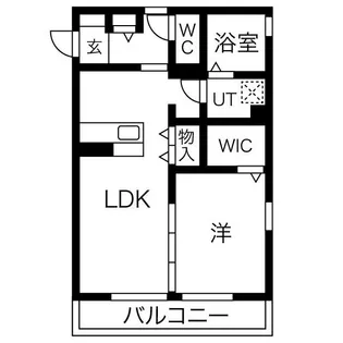 ハレアカラ【1階】の間取り