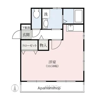 ドリームハイツ【2階】の間取り