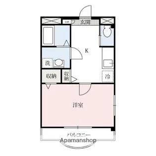 ドリームハイツ【3階】の間取り