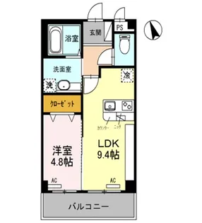 PLUS1【3階】の間取り