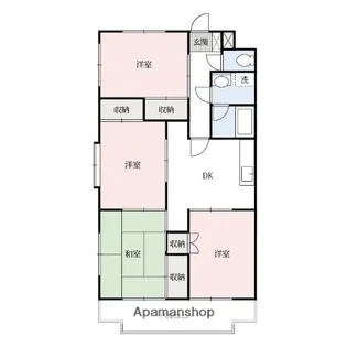 レナジア下小鳥町【2階】の間取り
