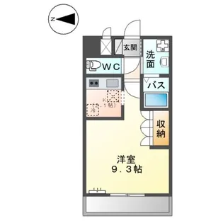 グレイスベル【1階】の間取り