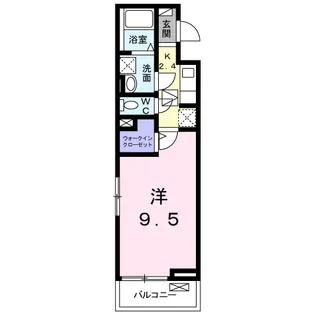 ビビエンダ モデルノ【1階】の間取り