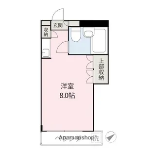 アドニス小八木【4階】の間取り