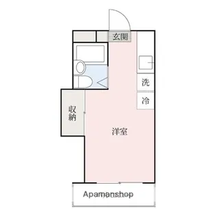 ハイツハナミズキ【3階】の間取り