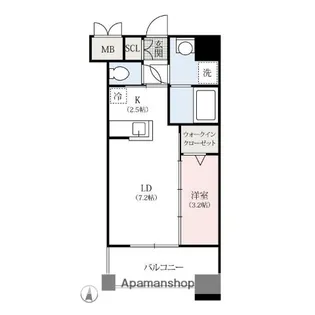 アルティザ北通町【2階】の間取り