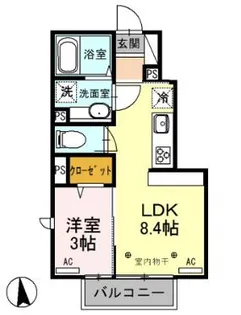 グランSAKURA【1階】の間取り