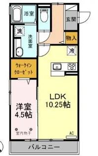 メゾン・ドゥ・ボヌール【3階】の間取り