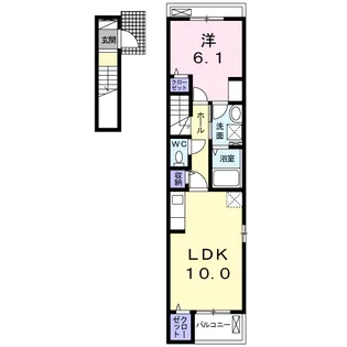 グレイス フレイム【2階】の間取り