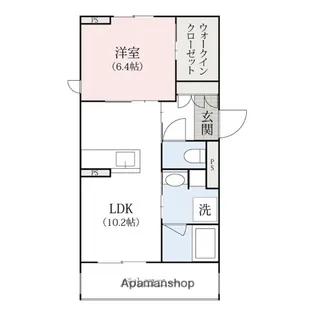ララテラス【1階】の間取り