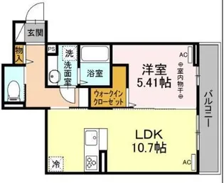 コンフォート下小鳥【2階】の間取り