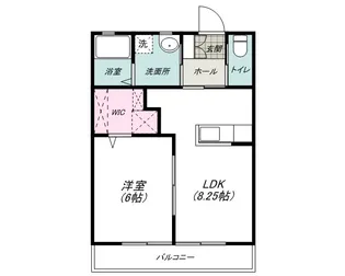 ハピネス【103号室】の間取り