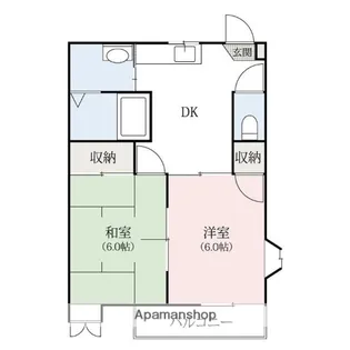 グリーンヒルN【1階】の間取り