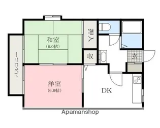 セカンドステージB【2階】の間取り