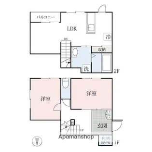 WONDER BASE【1階】の間取り