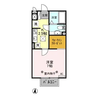 パルハイム2003 ABC【1階】の間取り