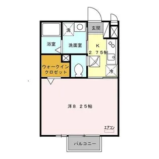 リヴァージュねぎし【1階】の間取り