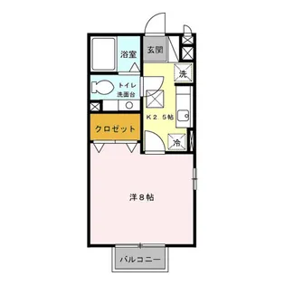 フィーノ AB【1階】の間取り