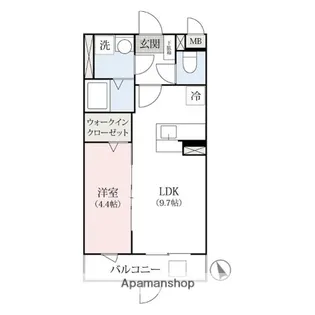 LA MAISON TAKASAKI【1階】の間取り