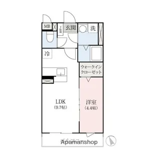 La・maison TAKASAKI【3階】の間取り