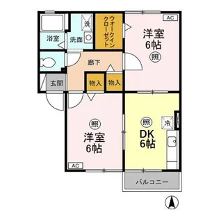 キーファー【1階】の間取り