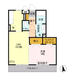 FRAU【3階】の間取り