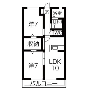 チェルビアット【1階】の間取り