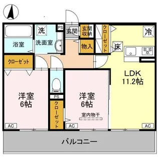 BREZZA【1階】の間取り