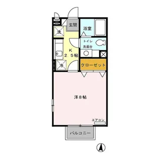 ローレルコート III【2階】の間取り