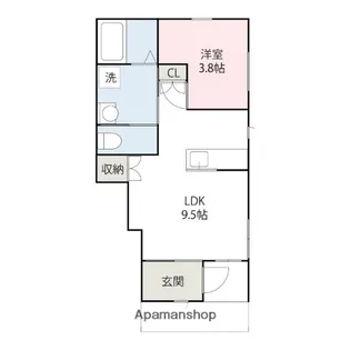 RECITY【1階】の間取り