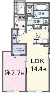 カファーラ・N【1階】の間取り