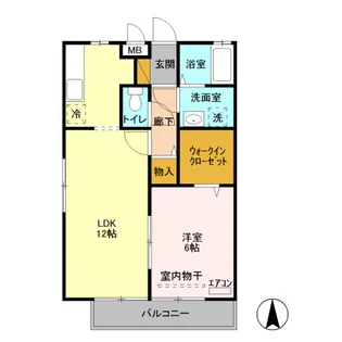 プリマベーラ【1階】の間取り