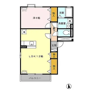 エスペランサ【3階】の間取り