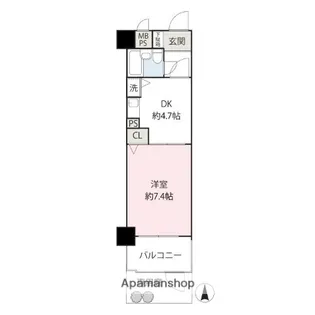 ライオンズマンション前橋【108号室】の間取り