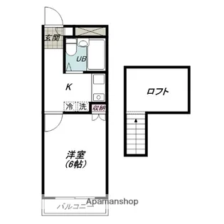 ●ドルフィン荒牧【2階】の間取り
