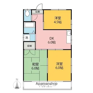 イシイハイツ【103号室】の間取り