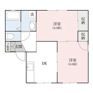 リジエール【1階】の間取り