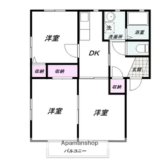 ウィステリア【2階】の間取り